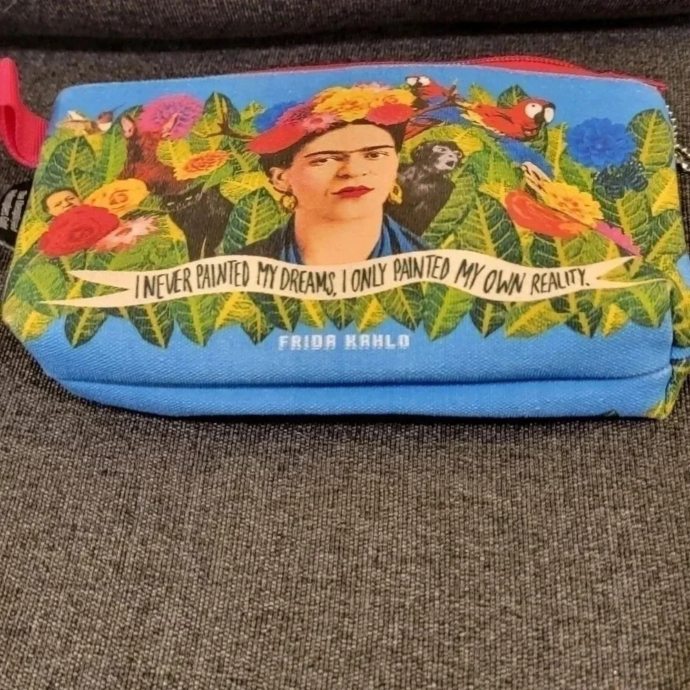 Frida Kahlo Art Zipper Bag - Picture 5 of 6